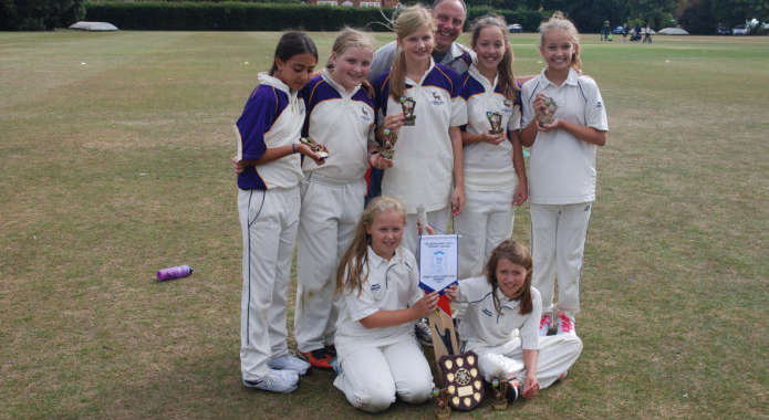 The Girls Win The U12 Berkshire County Championship